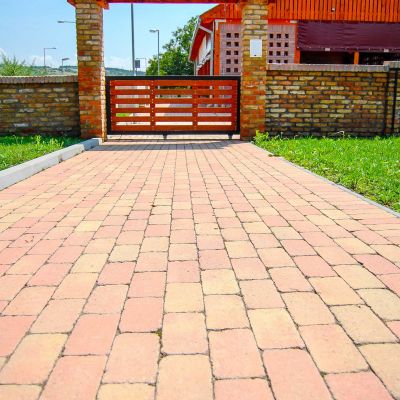 Barabás Téglakő 8 cm sárga-piros