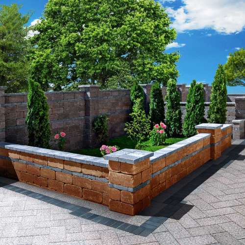 Barabás Antikolt blokkelem 40x20x15 cm sárga-piros