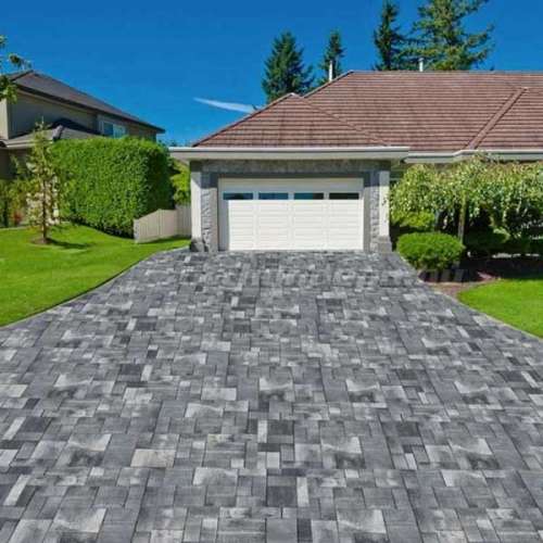 Barabás Somló Trió térkő 6 cm ezüst-antracit